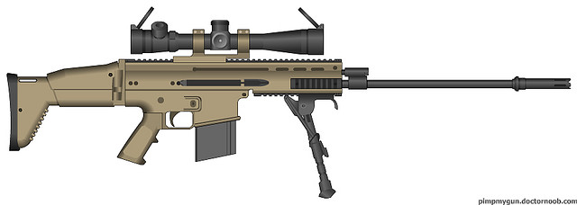 FN SCAR Heavy SSR ( Sniper support rifle )